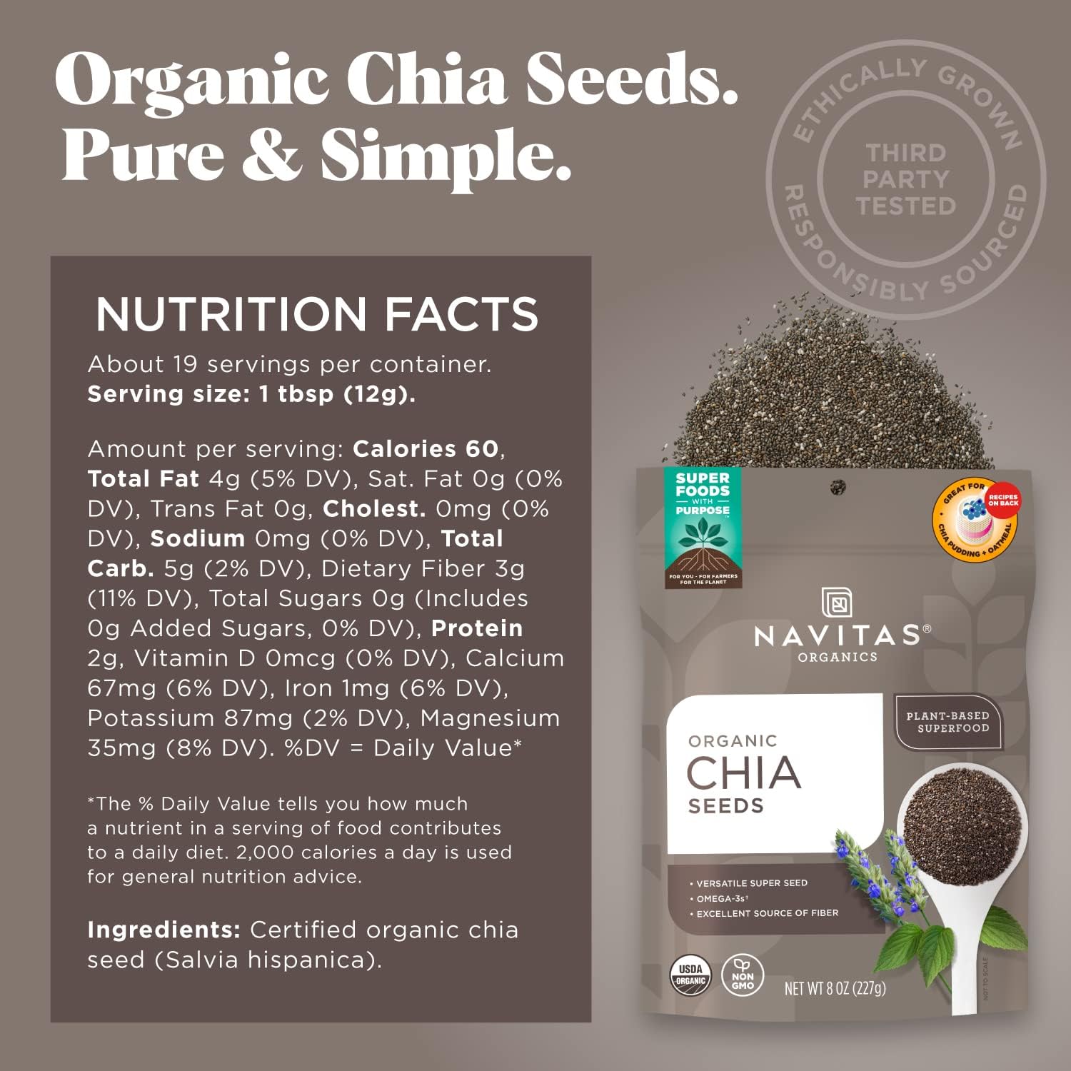 Organic Chia Seeds - Image 4